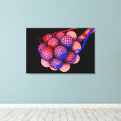 肺胞の概念図1 キャンバスプリント (インサイチュ (ウッドフロア))