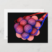 肺胞の概念図1 ポストカード (正面/裏面)