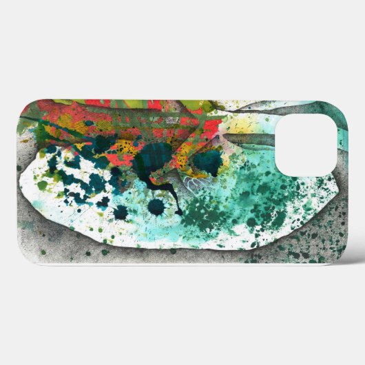 肺 Case-Mate iPhoneケース (裏面 (横))