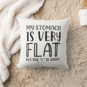 胃がとても平たい クッション (ブランケット)