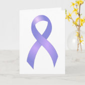 胃がんの危険性リボン カード (黄色い花)