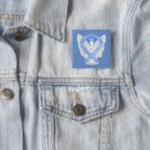 胃がんエンジェル認識度リボンアートピン 缶バッジ (インサイチュ)