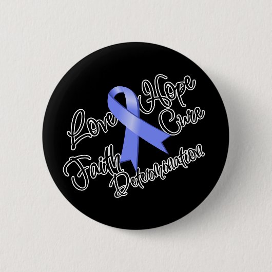 胃がん愛望決定 缶バッジ (正面)