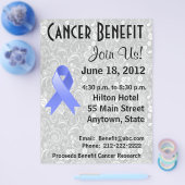 胃がん認識度特典灰色フローラチラシ チラシ (シングル)