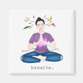 胃がゴロゴロ鳴る息を吸う マグネット