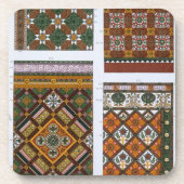 胃のマジョリカそしてエナメルを塗られたタイルのためのデザイン及び コースター (正面)