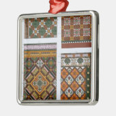 胃のマジョリカそしてエナメルを塗られたタイルのためのデザイン及び メタルオーナメント (左)