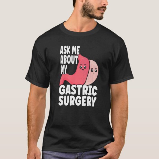 胃の手術と小型化の進行胃バイパス Tシャツ (正面)