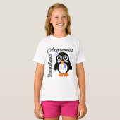 胃癌ペンギン認識度 Tシャツ (正面フル)