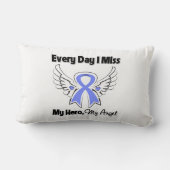 胃癌毎日私は私の英雄を恋しく思います ランバークッション (裏面)