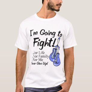 胃癌私は戦おうと思っています Tシャツ