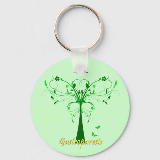 胃麻痺認識度キーチェーン キーホルダー (正面)