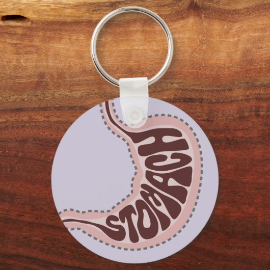 胃 キーホルダー (正面)