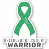 胆嚢がんビニールシール シール (正面)