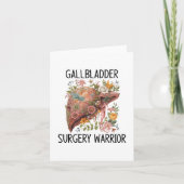 胆嚢手術のサバイバー カード (正面)