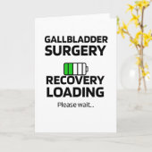 胆嚢手術回復装填料 カード (黄色い花)