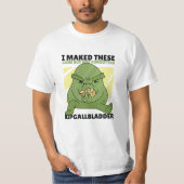 胆嚢結石 Tシャツ (正面)