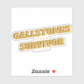 胆石生存者おもしろい膀胱手術 シール (シート)