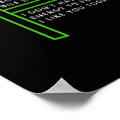 胆管がんで困る ポスター (角)