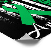 胆管がんとの闘い認識度ケリーグリーンリブ ポスター (角)