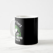 胆管がん用の人差し指が十分にない コーヒーマグカップ (正面左)