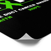 胆管がん – ホープ胆管がん認識度 ポスター (角)