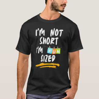 背が低いんじゃない、ちょうどいいサイズなんだ！ 皮肉屋さん コメント1 Tシャツ