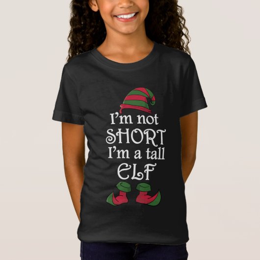 背が高い小妖精や小人 Tシャツ (正面)