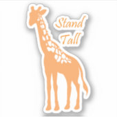 背が高い シール (正面)