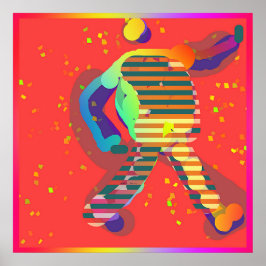 背が高い ポスター