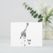 背が高い ポストカード (スタンド正面)