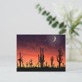 背が高い_人を立つ ポストカード (スタンド正面)