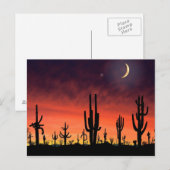 背が高い_人を立つ ポストカード (正面/裏面)