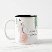 背が高い！自信感じのあるマグカップ ツートーンマグカップ (左)