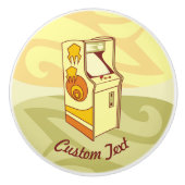 背の高いアーケードゲームコンソールのセラミックノブ セラミックノブ (正面)