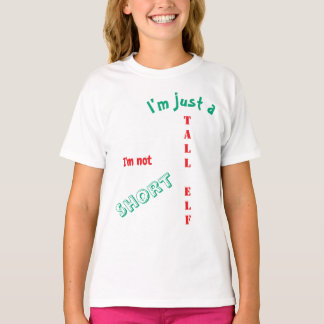 背の高いエルフの子供Tシャツ Tシャツ
