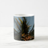 背の高いココナツの木 コーヒーマグカップ (中央)