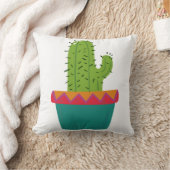 背の高いサボテン枕 クッション (ブランケット)