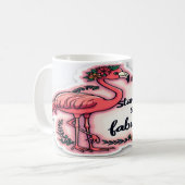 背の高いスタンドステイ素晴らしい – エンパワメント引用文 コーヒーマグカップ (正面左)