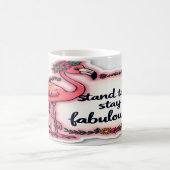 背の高いスタンドステイ素晴らしい – エンパワメント引用文 コーヒーマグカップ (中央)