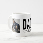 背の高いタイプ最高ののファーパパ写真 コーヒーマグカップ (正面左)