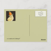 背の高いニンジンのはがきを見る ポストカード (裏面)