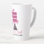 背の高いラテコーヒーマグ カフェラテマグ (右アングル)