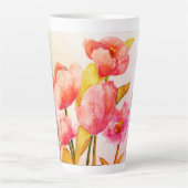 背の高いラテ カフェラテマグ (正面)