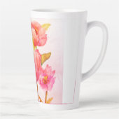 背の高いラテ カフェラテマグ (右)