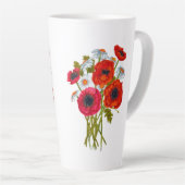 背の高いラテ カフェラテマグ (右アングル)