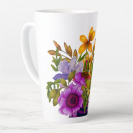 背の高いラテ カフェラテマグ