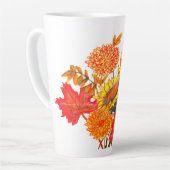 背の高いラテ カフェラテマグ (左アングル)