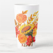 背の高いラテ カフェラテマグ (正面)