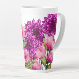 背の高いラテ カフェラテマグ